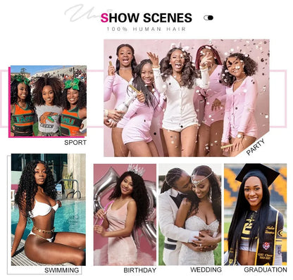 UNice Hair Reddish Brown Body Wave Bundles With 4x4 Closure 100% Human Hair 2/3/4 PCS Bundles And Closure Can Make 250% Lace Wig