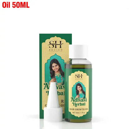 Ayurvedic Hair Growth Oil India Adivasi Organic Hair Growth Serum Anti Hair Loss Fast Regrowth Thicken Oils Hair Growth Products