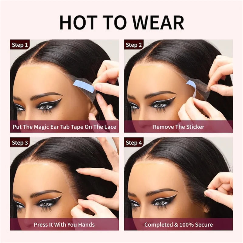 Beautyforever 3D Body Wave Bye Bye Knots Glueless Wig Human Hair Ready to Wear Lace Front Wig 100% Raw Human Hair Wig