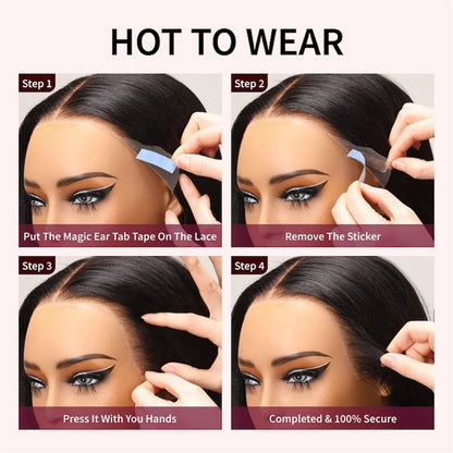 Beautyforever 3D Body Wave Bye Bye Knots Glueless Wig Human Hair Ready to Wear Lace Front Wig 100% Raw Human Hair Wig