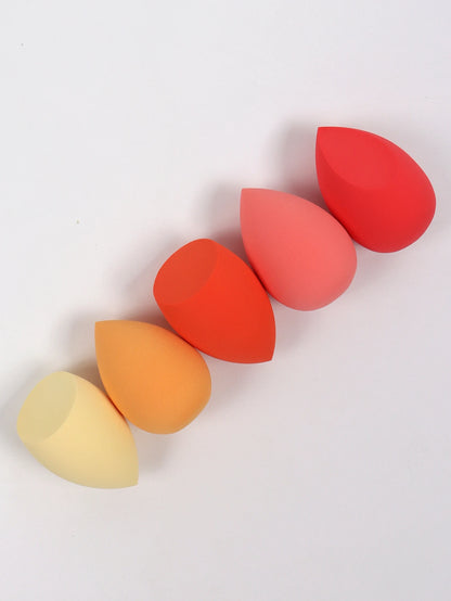 5 Bags of Beauty Eggs Makeup Sponge (Beauty Egg), Foundation Make-Up Mixed Beauty Sponge, Flawless Liquid, Cream and Powder, Mu