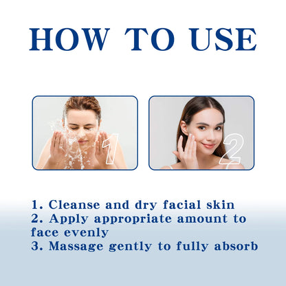 OUHOE Whitening face cream Moisturizes, brightens, lightens facial spots, moisturizes, tightens, smoothes and tender face cream