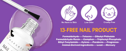 Nail Glue Remover Glue Off for False Nails , Makartt Press ON Nails Glue Remover Fake Nail Adhesives Remover Nail Glue Debonder