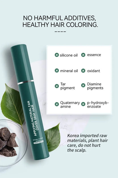 Hair Dying Stick Long Lasting Fast Staining Washable High Saturation Cover White Hair Non-toxic Not Greasy Disposable Hair Dye