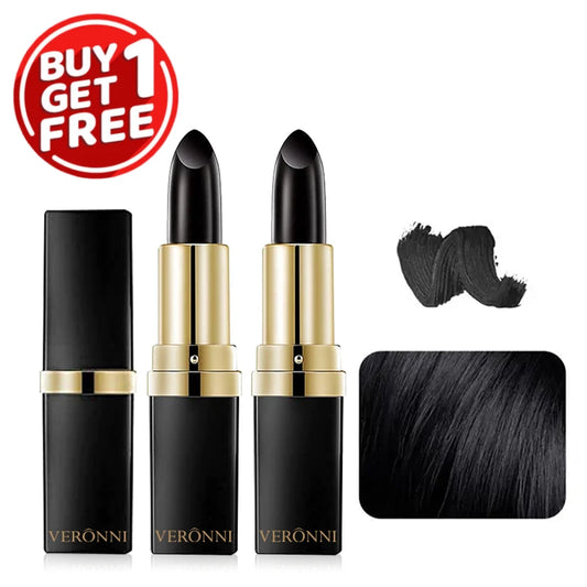 2pcs Quick Fix Hair Color Pencil Disposable Hair Dye Pen Portable Hair Color Pen Temporary Cover Up White Hair