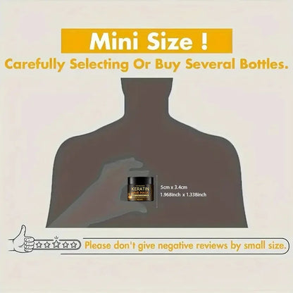 Keratin Hair Mask Professional  Repair Damaged Hair Restore Shine Hair Mask Promotes Hair Growth Fights Dandruff & Dry Scalp