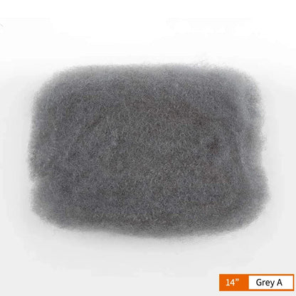 QVR Affordable Afro Kinky Bulk Human Hair 99J Burgundy Color For Braiding DreadLock – Natural Look, Soft Hair, Heat-Resistant