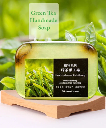 Handmade Plant Essential Oil Soap Natural Calendula , Marigold ,Lavender, Osmanthus Fragrans Soap Herbal Soap