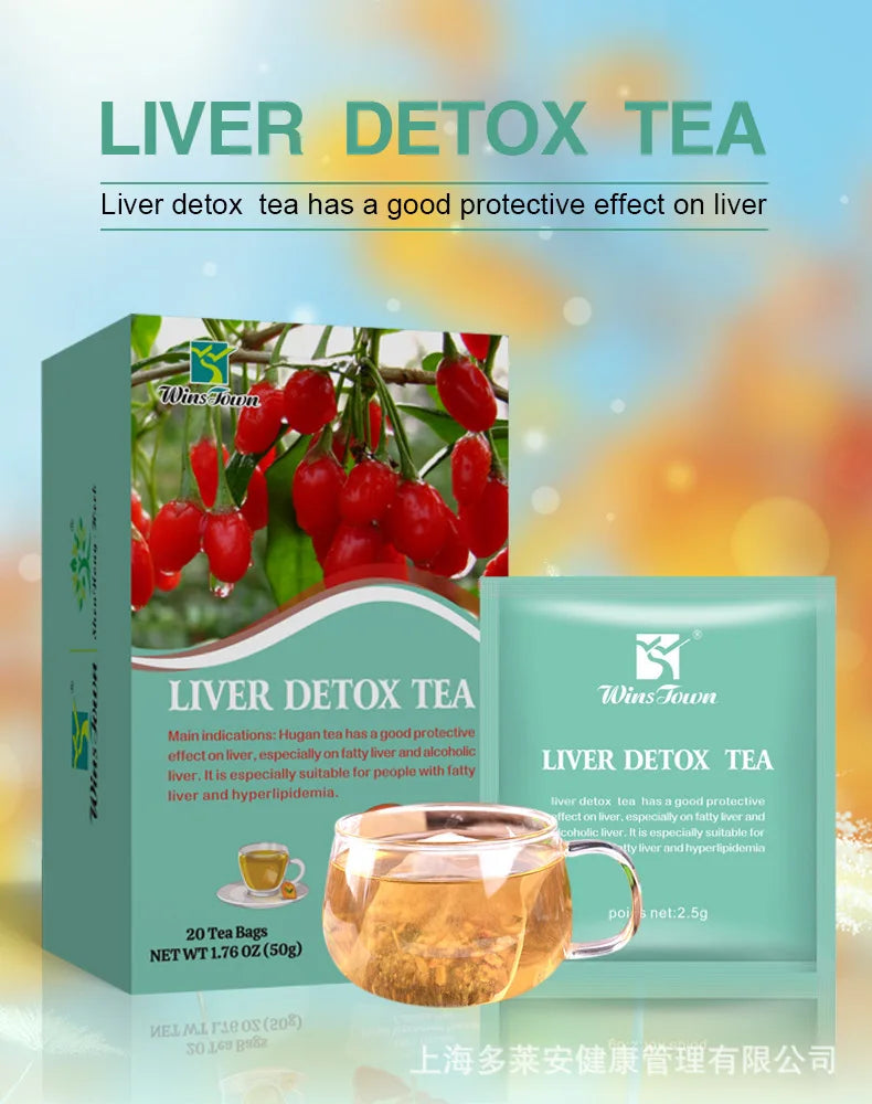 Liver Detox Tea Improve Liver Function Clean The Lungs Good Protective Effect On Liver Nourishing And Liver Protecting Tea