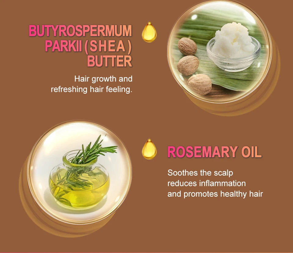 Natural 100% Pure Batana Oil For Hair Growth Butter Hair Mask Traction Alopecia Anti Hair Loss Baldness Treatment For Men Women