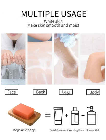 100g Kojic Acid Soap 12pcs Pack Glutathione Skin Lightning Soap Kojic Acid and Glutathione Soap Wholesale