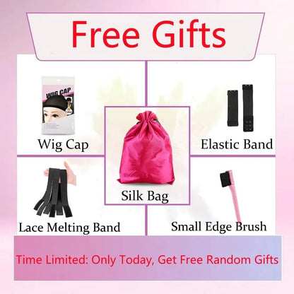 1B/27 Body Wave 13x4 Lace Frontal Highlight Wig Human Hair Brazilian 200 Density 30 Inch Ombre Blonde Colored Human Hair Wigs