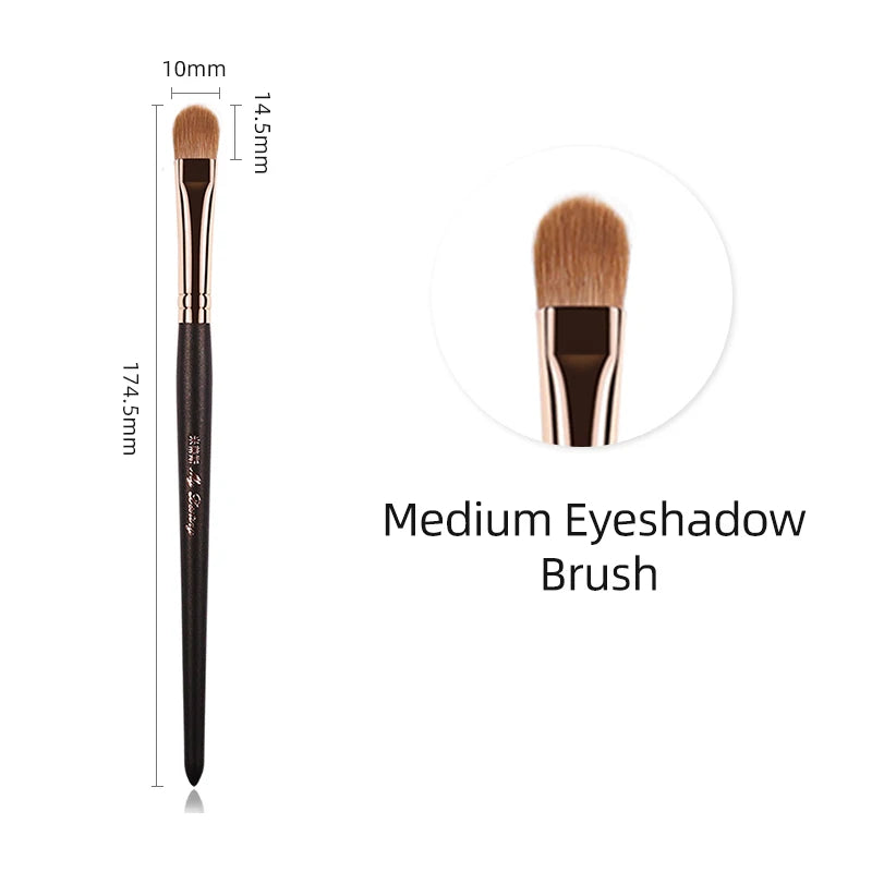 MyDestiny Full Series Professional Animal Hair Eye Makeup Brushes For Eyeshadow, Eyebrows, Eyeliner, Concealer, Lip Brush