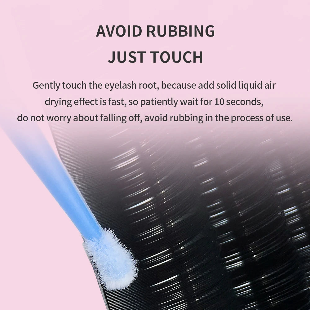 GLAMLASH 10ml Lash Extension Primer Super Bonder For Eyelash Extension Glue Cure Adhesive Bonding Eyelash Long Last Lash Bonder