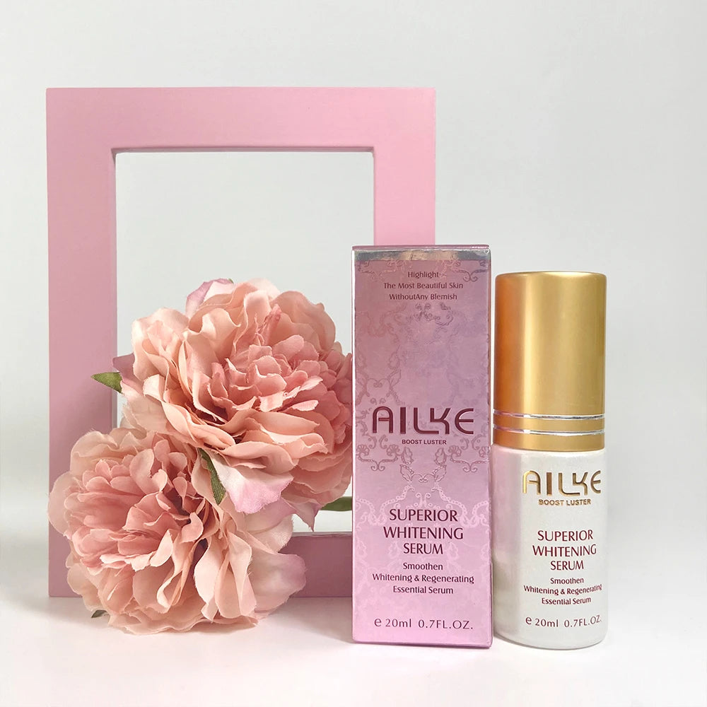 AILKE Super Lightening Face Serum, Moisturizes, Hydration, Removes Hyperpigmentation, Clean Skin With Vitamin C, Fast Results