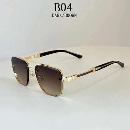 2025 New Square Sunglass Men Luxury Vacation Sunglasses Women Vintage Fashion Glasses Retro Shades Gafas De Sol Hombre Zonnebril