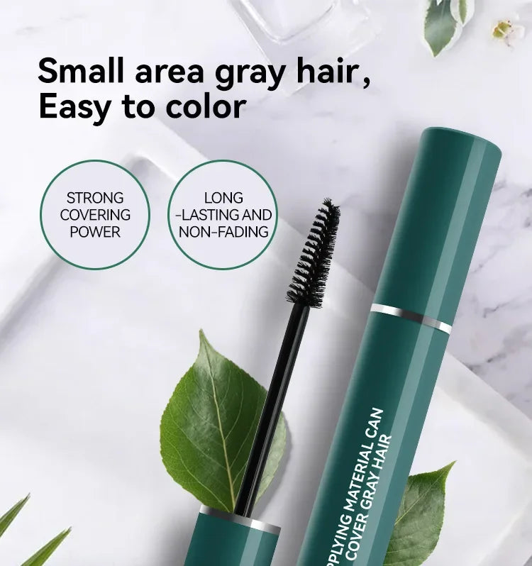 Hair Dying Stick Long Lasting Fast Staining Washable High Saturation Cover White Hair Non-toxic Not Greasy Disposable Hair Dye