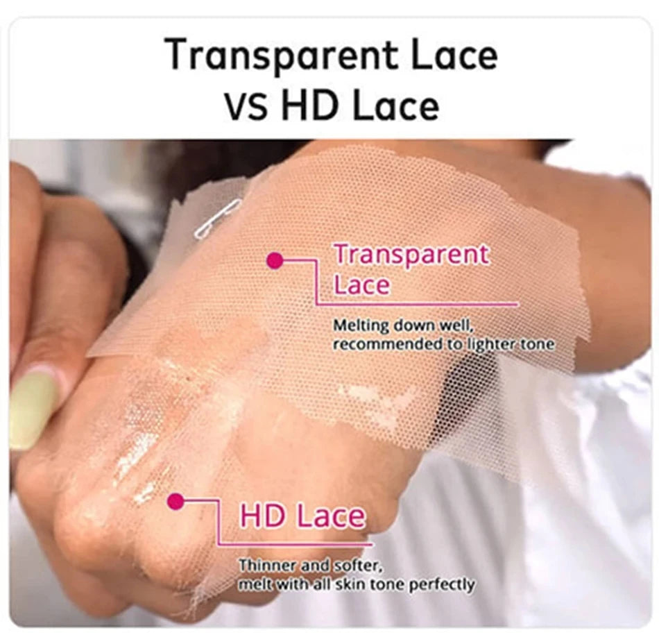 13x4 HD Transparent Lace Front Human Hair Wigs Body Wave Lace Front Wig 13x6 Lace Frontal Wig Brazilian Body Wave Human Hair Wig