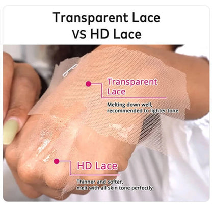 13x4 HD Transparent Lace Front Human Hair Wigs Body Wave Lace Front Wig 13x6 Lace Frontal Wig Brazilian Body Wave Human Hair Wig