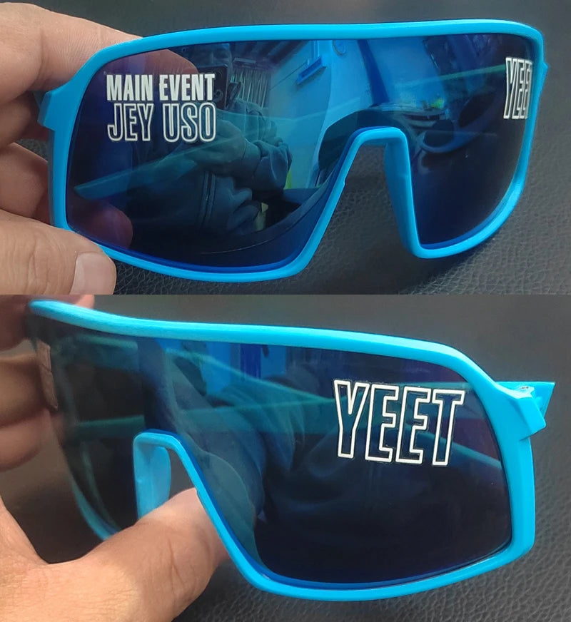 Yeet Red Shades Jey Uso Sunglasses for adult New WWE Shop Main Event Replica