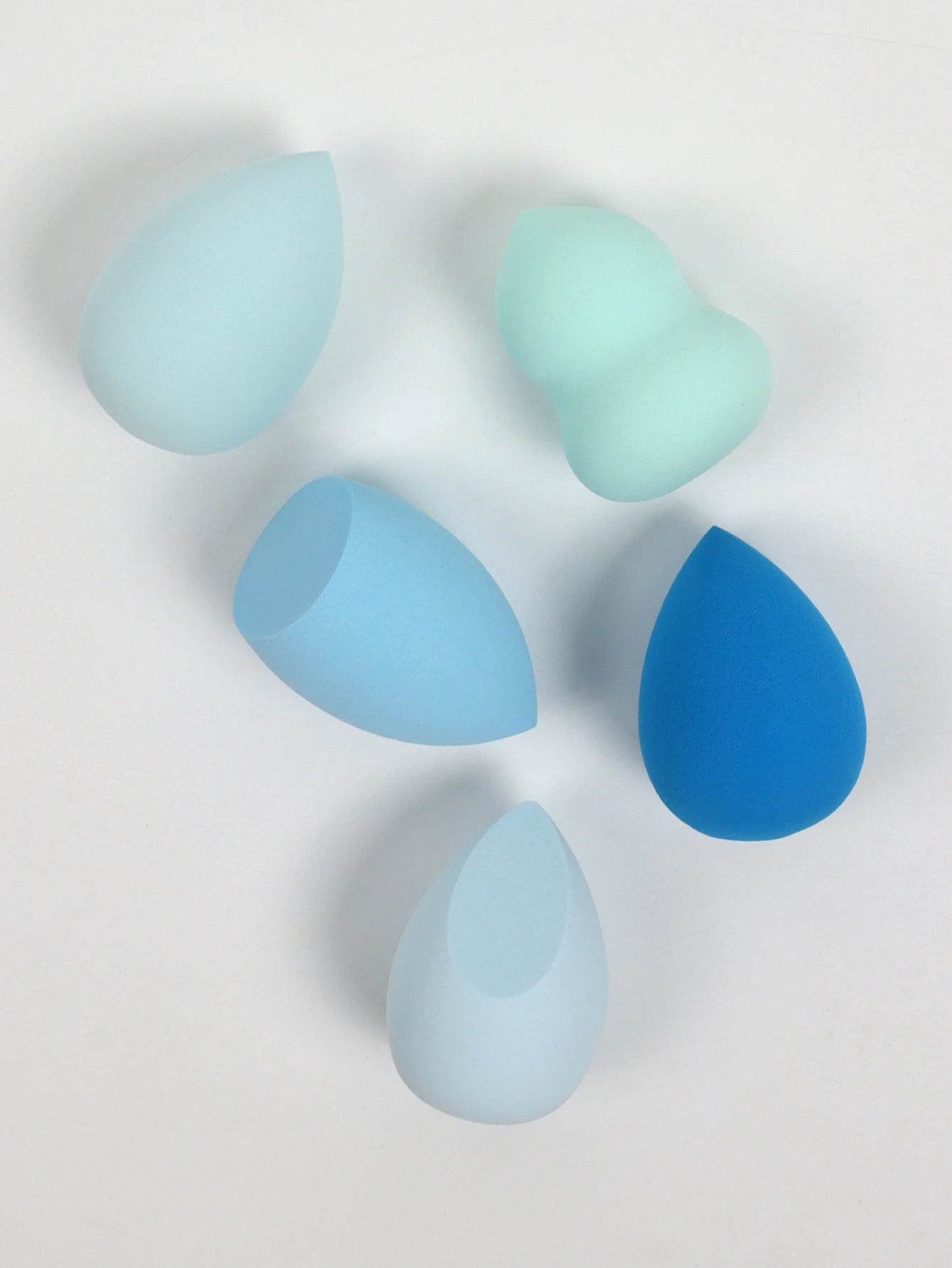 5 Bags of Beauty Eggs Makeup Sponge (Beauty Egg), Foundation Make-Up Mixed Beauty Sponge, Flawless Liquid, Cream and Powder, Mu