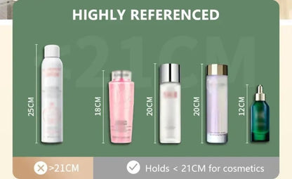 Desktop Makeup Organizer Transparent Jewelry Cosmetic Storage Box Dustproof Large Capacity Makeup Container Jewelry Lipstick Box