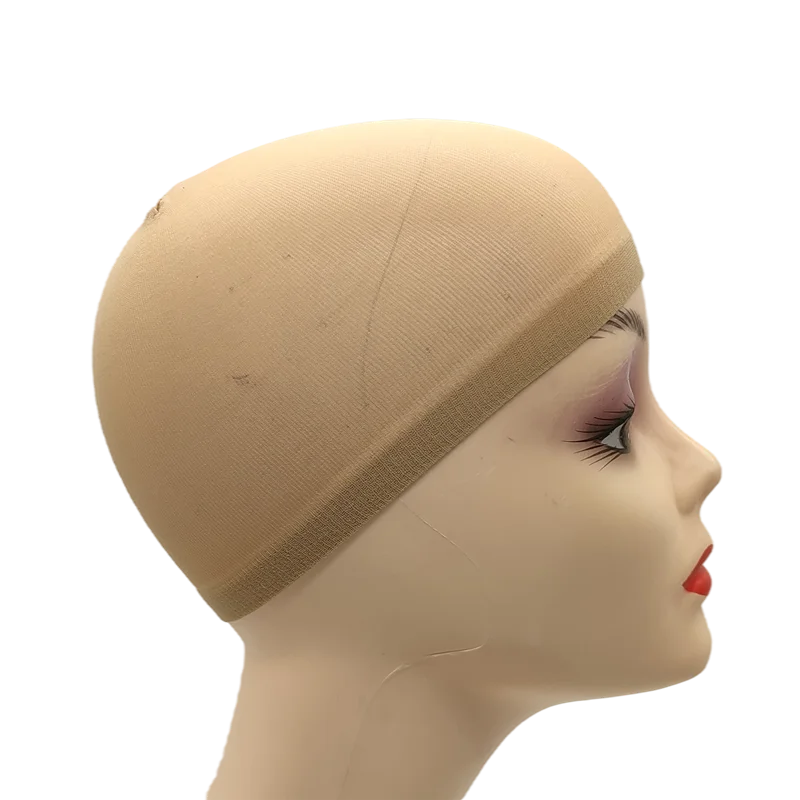 1/6/12bags Ventilated Nylon Mesh Nude Stocking Wig Cap Hairnets Stretchy Close End Super Extra Thin Skin Breathable Wig Cap