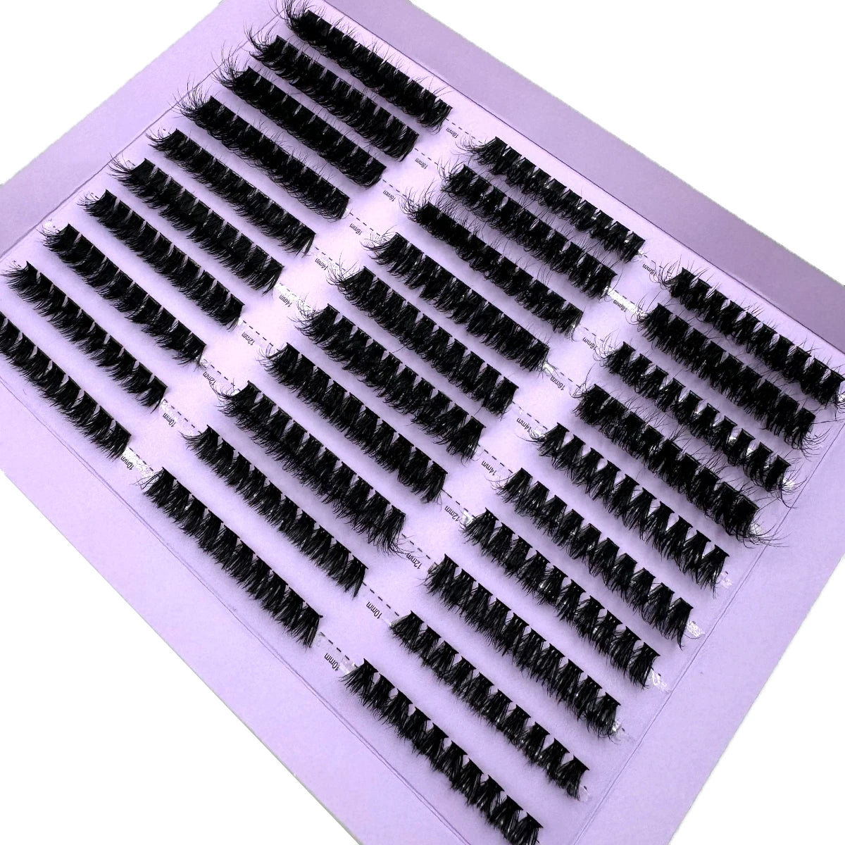 290/300Pcs 5D Fluffy 10-18mm Mix Lashes Cluster 60D-120DThick Eyelash D/DD Curl Individual Lashes DIY Lash Extensions Eyelashes