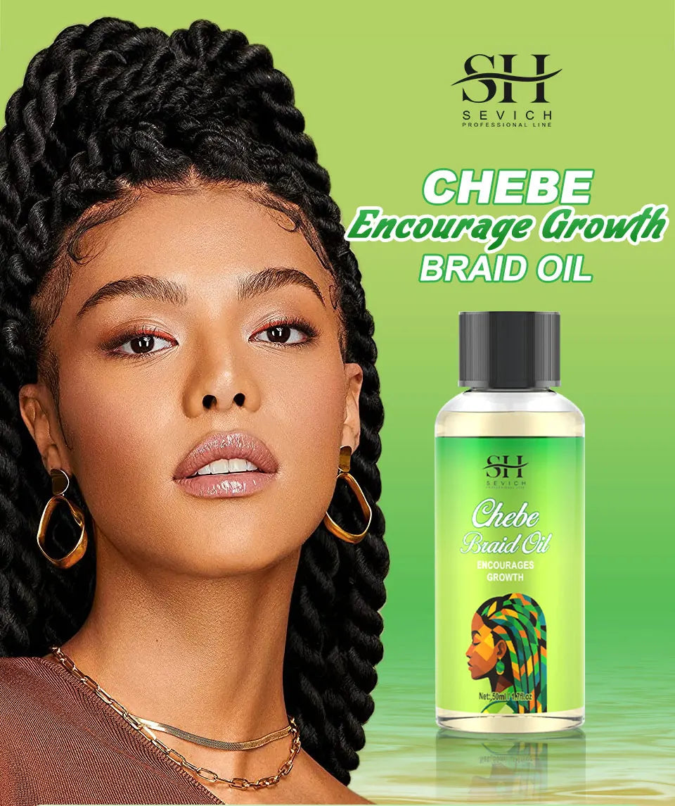 Sevich Chebe Hair Growth Serum Africa Traction Alopecia Chebe Anti Hair Loss Treatment Crazy Fast Hair Growing Oil Hair Care