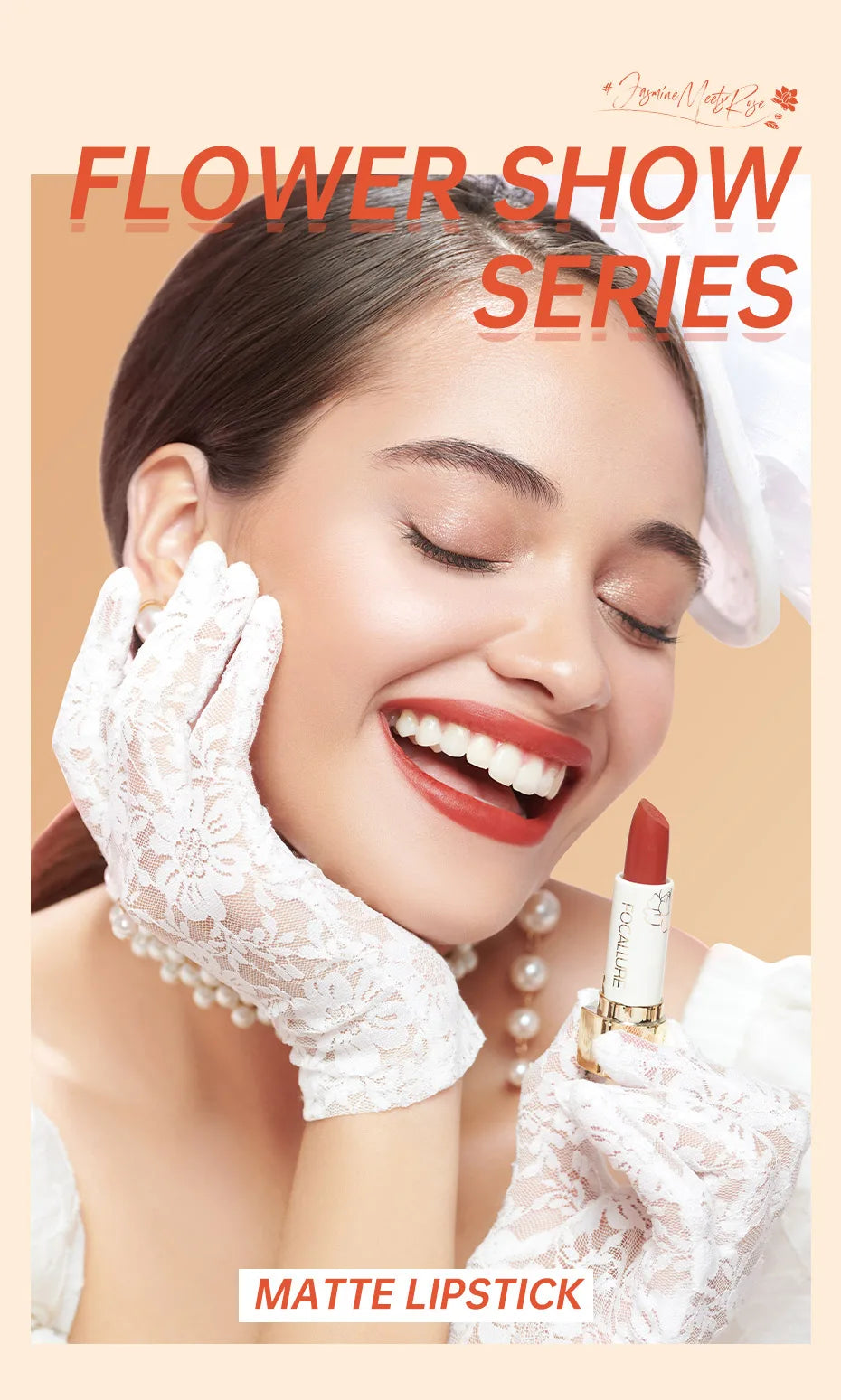 FOCALLURE Natural Matte Lipstick Waterproof Long-lasting Smooth Moisturizing Lip Balms Lightweight Lips Glaze Makeup Cosmetics