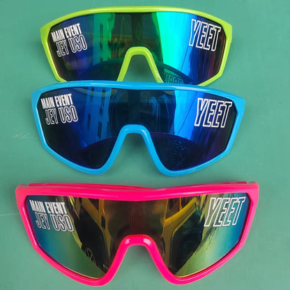 Yeet Red Shades Jey Uso Sunglasses for adult New WWE Shop Main Event Replica