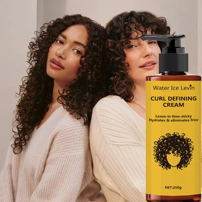 Elastic Styling Cream, Deep Moisturizing, Creates Soft, Fluffy and Elastic Curly Hair, Daily Care and Styling Agent for Men and Women, Suitable for All Hair Types