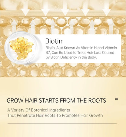 PURC Biotin Hair Growth Shampoo Anti Hair Loss Repair Damaged Frizz Argan Oil Scalp Treatment Hair Care Products