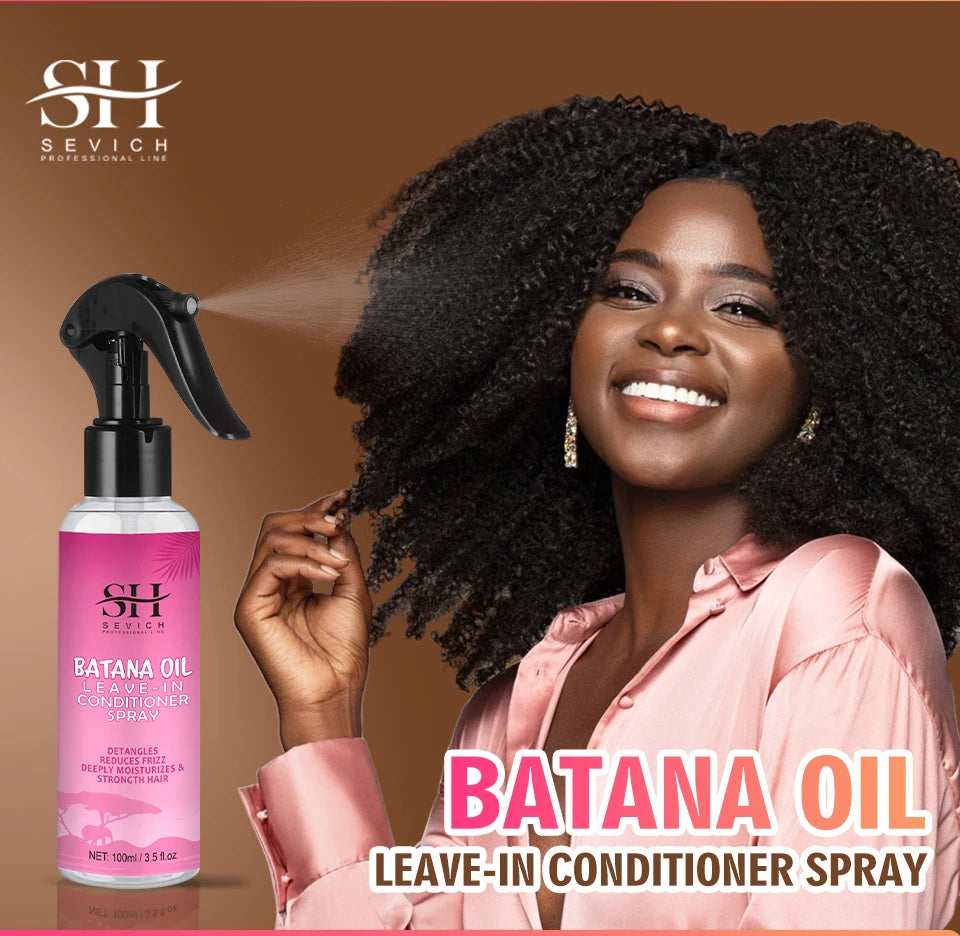 Natural 100% Pure Batana Oil For Hair Growth Butter Hair Mask Traction Alopecia Anti Hair Loss Baldness Treatment For Men Women