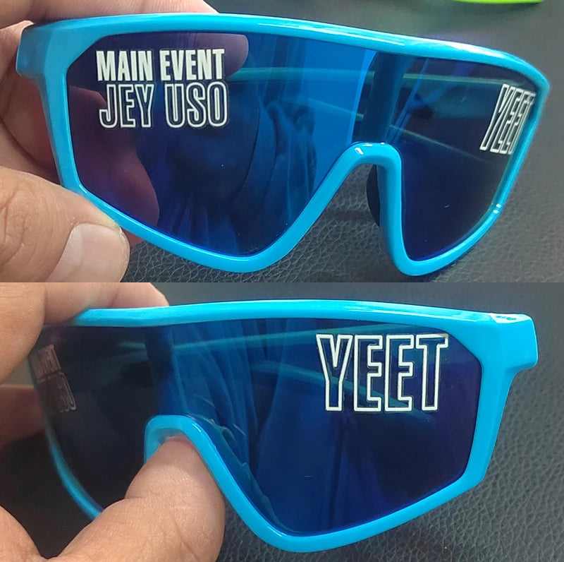 Yeet Red Shades Jey Uso Sunglasses for adult New WWE Shop Main Event Replica