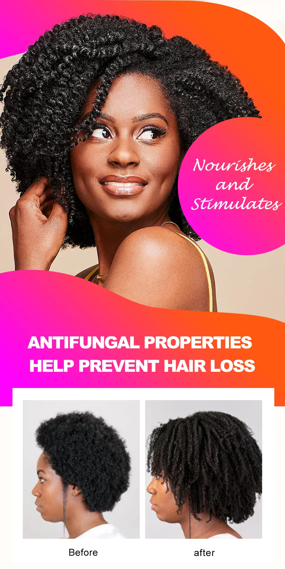 Sevich 100% Chebe Powder Effective Growthing Hair Improves Hair Density Nourishes Follicles Fast Regrowth Hair Product 100g