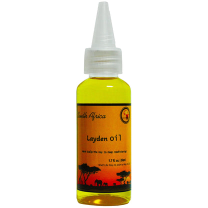 African Traditional Layden Oil for Scalp & Hair Roots Strengthening 1.7 Fl Oz