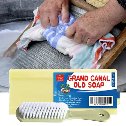 High Efficiency Clothes Cleaning Laundry Soap Bar Underwear Oil Stains Mildew Spots Remove Hand Protection Bleach Laundry Soap