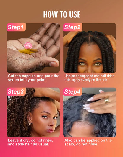 Natural 100% Pure Batana Oil For Hair Growth Butter Hair Mask Traction Alopecia Anti Hair Loss Baldness Treatment For Men Women