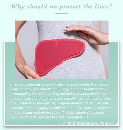 Liver Detox Tea Improve Liver Function Clean The Lungs Good Protective Effect On Liver Nourishing And Liver Protecting Tea