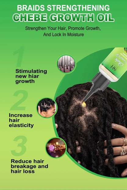 Sevich Chebe Hair Growth Serum Africa Traction Alopecia Chebe Anti Hair Loss Treatment Crazy Fast Hair Growing Oil Hair Care
