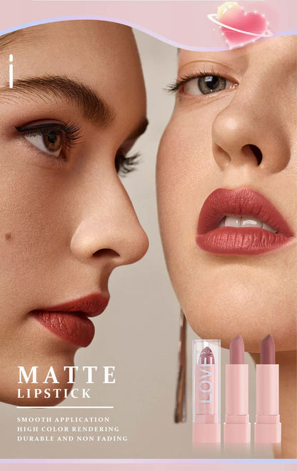 10 PCS Matte Lipstick Kit Free Shipping lip gloss Korean cosmetics LIpgloss Makeup for women Lip pencil cheap make up Beauty