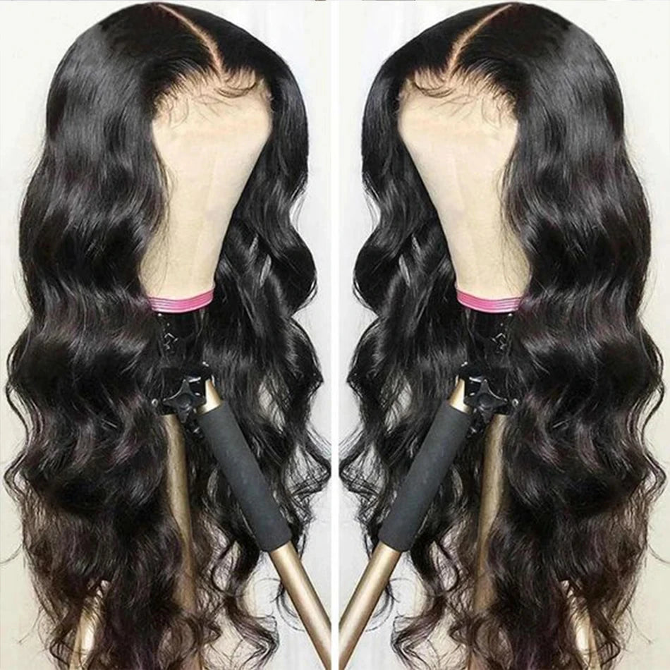 13x4 HD Transparent Lace Front Human Hair Wigs Body Wave Lace Front Wig 13x6 Lace Frontal Wig Brazilian Body Wave Human Hair Wig