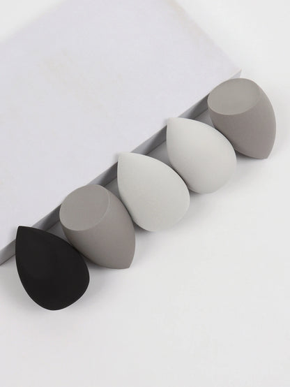 5 Bags of Beauty Eggs Makeup Sponge (Beauty Egg), Foundation Make-Up Mixed Beauty Sponge, Flawless Liquid, Cream and Powder, Mu