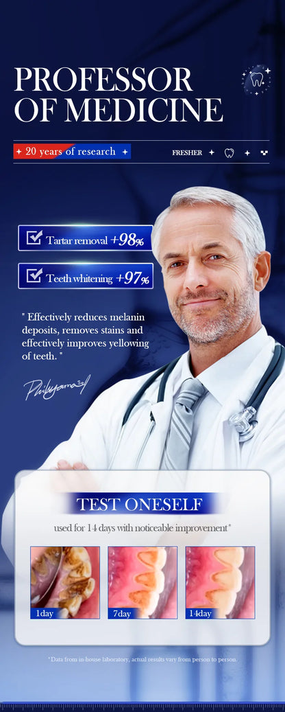 Baking Soda Probiotic Whitening Toothpaste To Remove Yellow Teeth Stains and White Teeth Removal Clean Teeth Fresh Mouth 300g